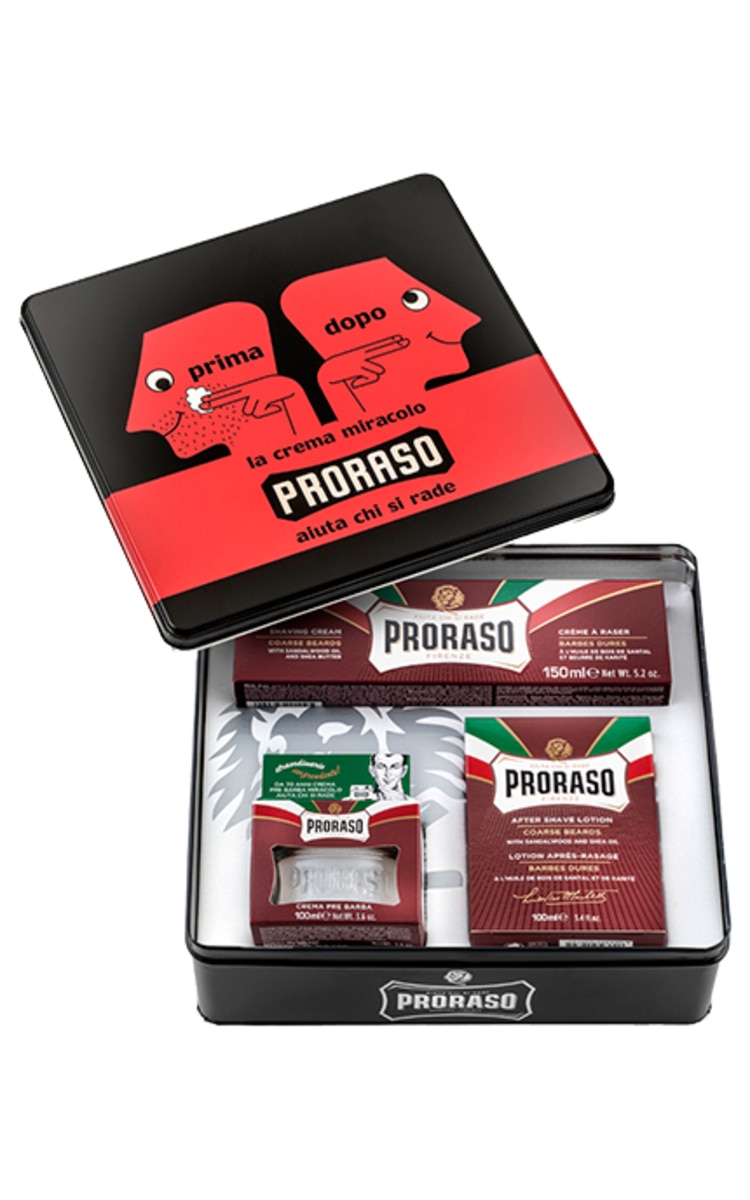 PRORASO PRORASO, PRIMADOPO VINTAGE SHAVING KIT, vintažinis rinkinys skutimuisi, 1 vnt.