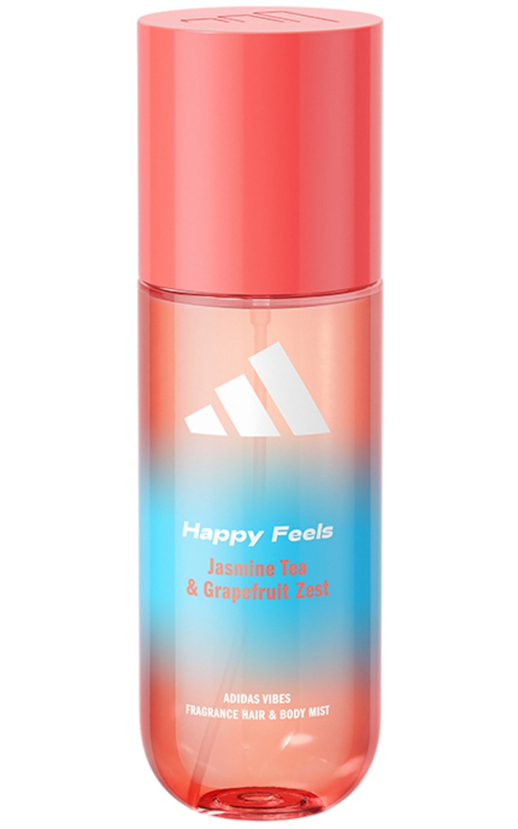 ADIDAS ADIDAS, VIBES, HAPPY FEELS, kūno migla moterims, 150 ml.