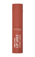 RIMMEL, THRILL SEEKER, LIP LATEX, skysti lūpų dažai, 250 HONEY BON, 6 ml.