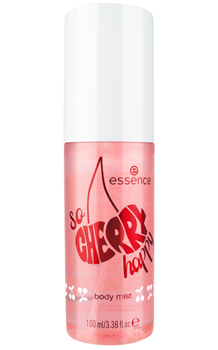 ESSENCE ESSENCE, SO CHERRY HAPPY, BODY MIST, kūno dulksna, 01 CHERRY SPRITZ SEASON, 100 ml.