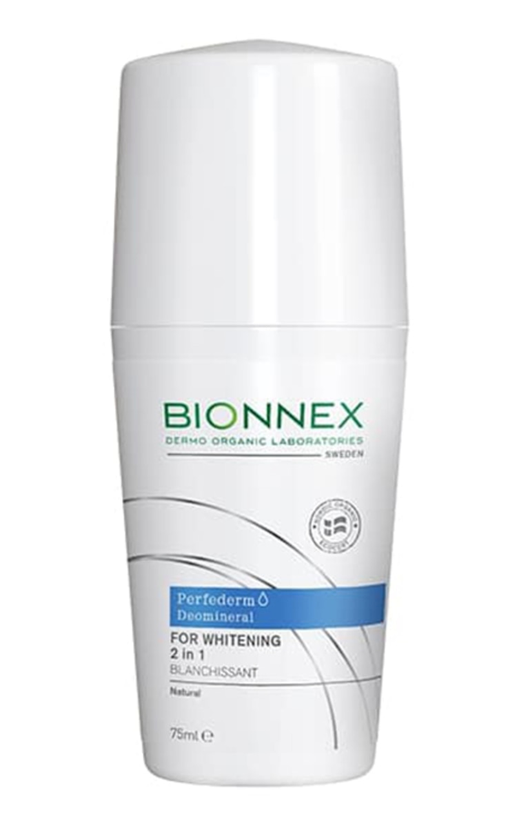 BIONNEX BIONNEX, PERFEDERM, rutulinis dezodorantas hiperpigmentacijai 2in1, 75 ml.