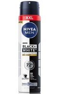  NIVEA MEN undefined NIVEA MEN, BLACK & WHITE, EPIC NIGHT, purškiamas antiperspirantas vyrams, 250 ml. 