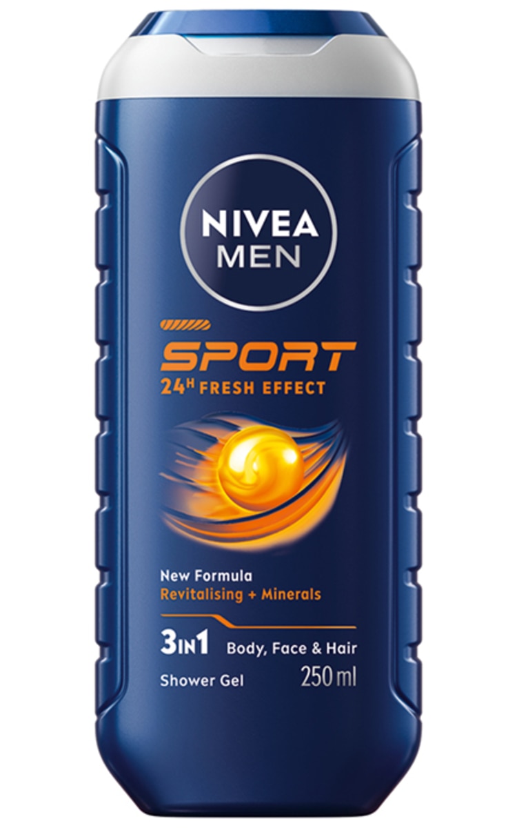 NIVEA MEN NIVEA MEN , SPORT, dušo želė vyrams, 250 ml 250 ml