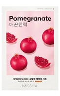  undefined undefined MISSHA, AIRY FIT SHEET MASK, POMEGRANATE, stangrinanti lakštinė veido kaukė su granatų ekstraktu, 1 vnt.  