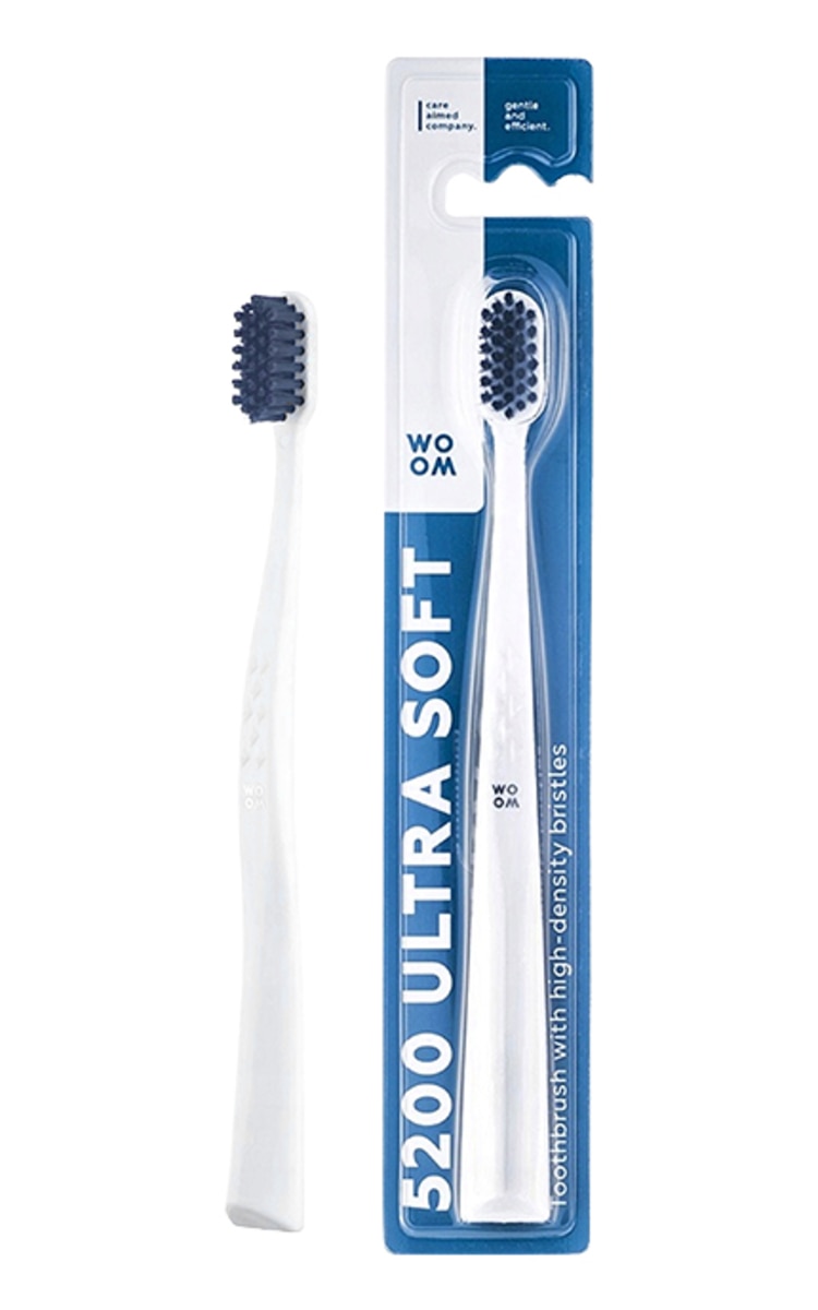 WOOM WOOM, 5200 ULTRA SOFT, minkštas dantų šepetėlis, 1 vnt.