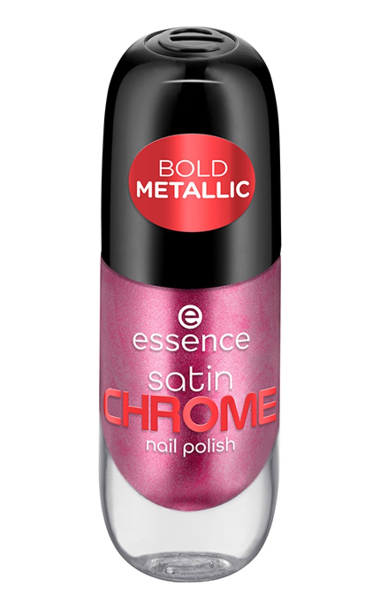 ESSENCE ESSENCE, SATIN CHROME, NAIL POLISH, nagų lakas, 03 PINK, 8 ml. 03 PINK