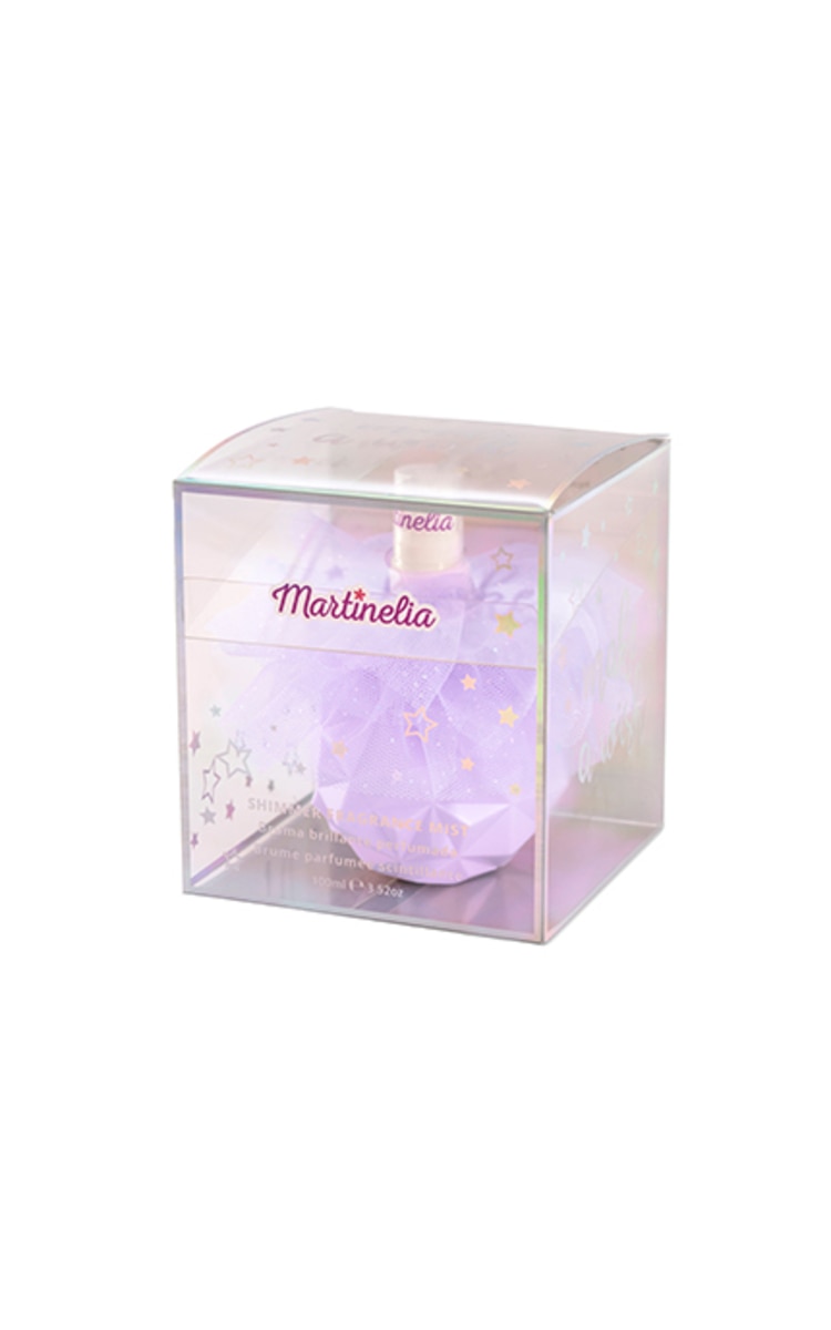 MARTINELIA MARTINELIA, kvepianti kūno dulksna, SHIMMER violėtinė, 100 ml.
