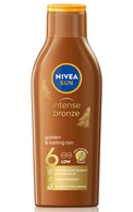  NIVEA SUN undefined NIVEA SUN, INTENSE BRONZE, apsauginis losjonas nuo saulės su karoteno ekstraktu ir vitaminu E, SPF6, maža apsauga, 200 ml. 