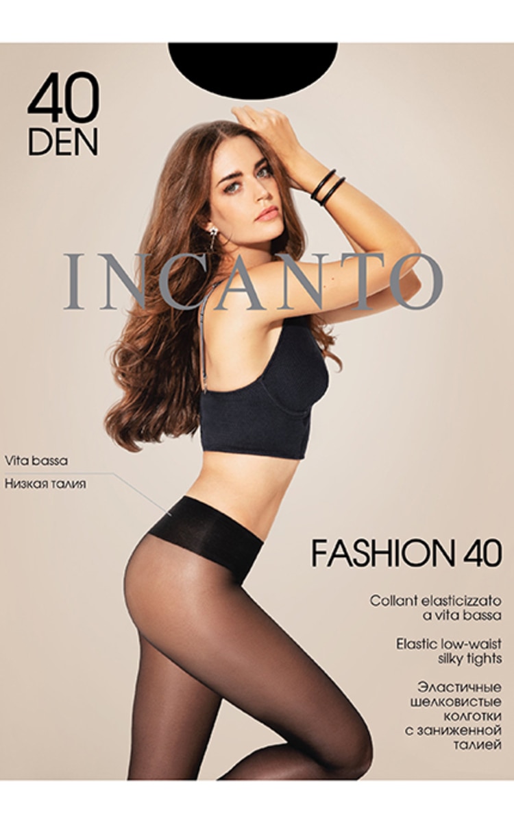 INCANTO INCANTO, FASHION, moteriškos pėdkelnės, 40 den, NATUREL 3, 1 vnt. DAINO