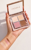 GOSH, GLOW PALETTE, hailaiterių paletė, 001 FOURFILLED, 11.6 g.
