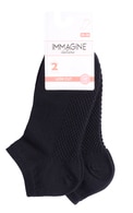 IMAGINE, ITATALIANA, moteriškos kojinės art. 972, BLACK, 36-38, 2 poros