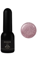 DIDIER LAB, BRILLANT, gelinis lakas, Nr. 3 ROŽINĖ, 8 ml.
