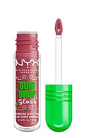 NYX PROFESSIONAL MAKEUP, HOLIDAY GUM DROP GLOSS, lūpų blizgis, 02 BUBBLEGUM BURST, 1 vnt