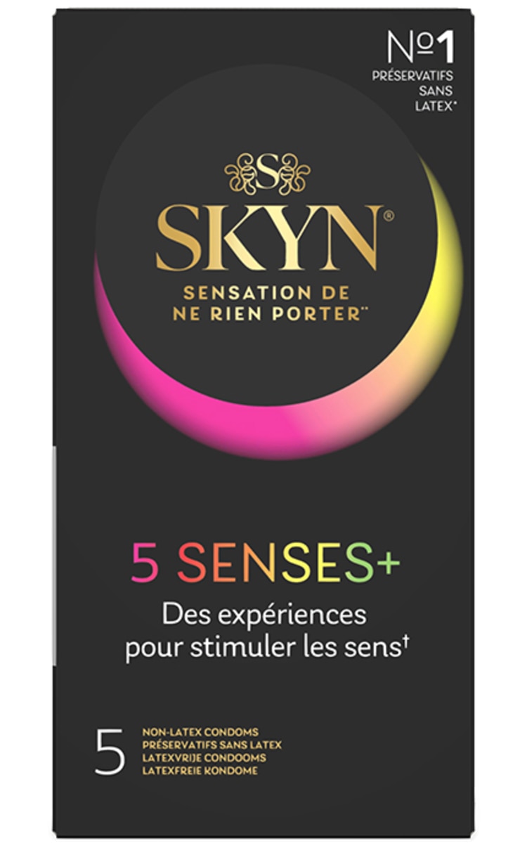 LIFESTYLES LIFESTYLE, SKYN FIVE SENSES, prezervatyvai, 5 vnt. 5 vnt.