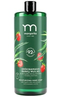 MARGARITA, drėkinamasis rankų muilas su alavijų geliu ir braškių aromatu, papildymas, 1 l MARGARITA undefined MARGARITA, drėkinamasis rankų muilas su alavijų geliu ir braškių aromatu, papildymas, 1 l