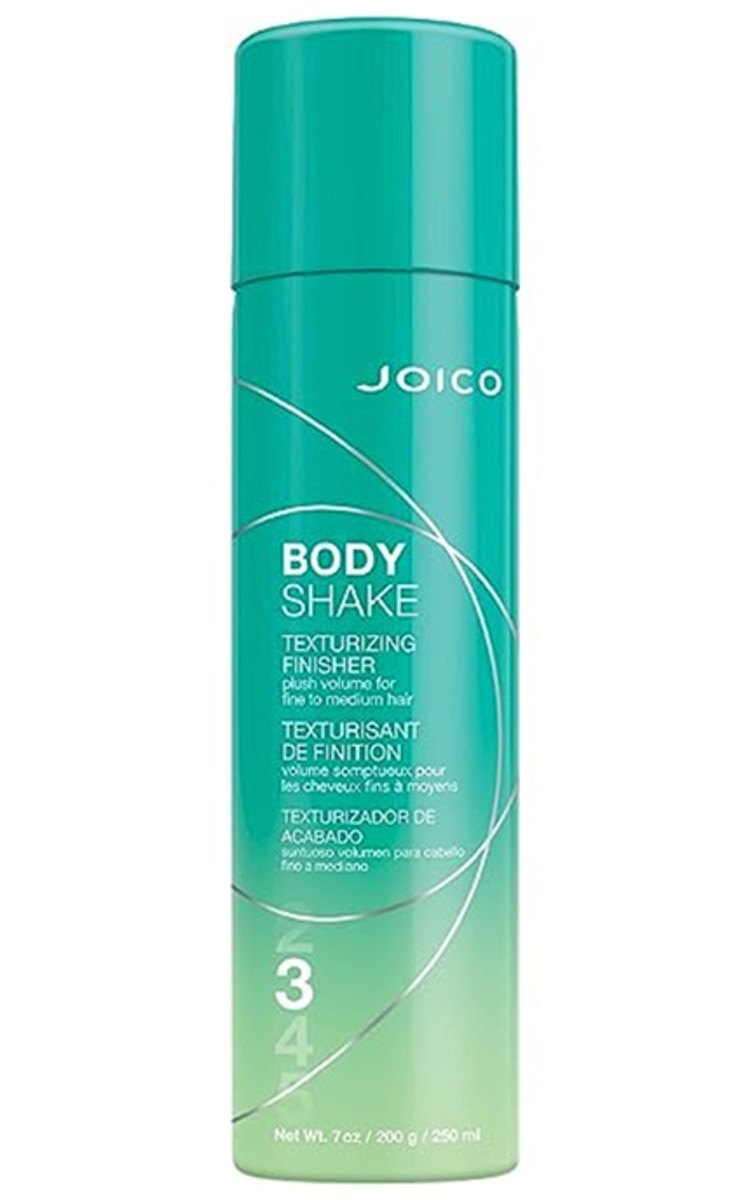 JOICO, STYLE & FINISH BODY SHAKE, apimties suteikiantis tekstūros purškalas ploniems ir vidutinio storumo plaukams, 250 ml.