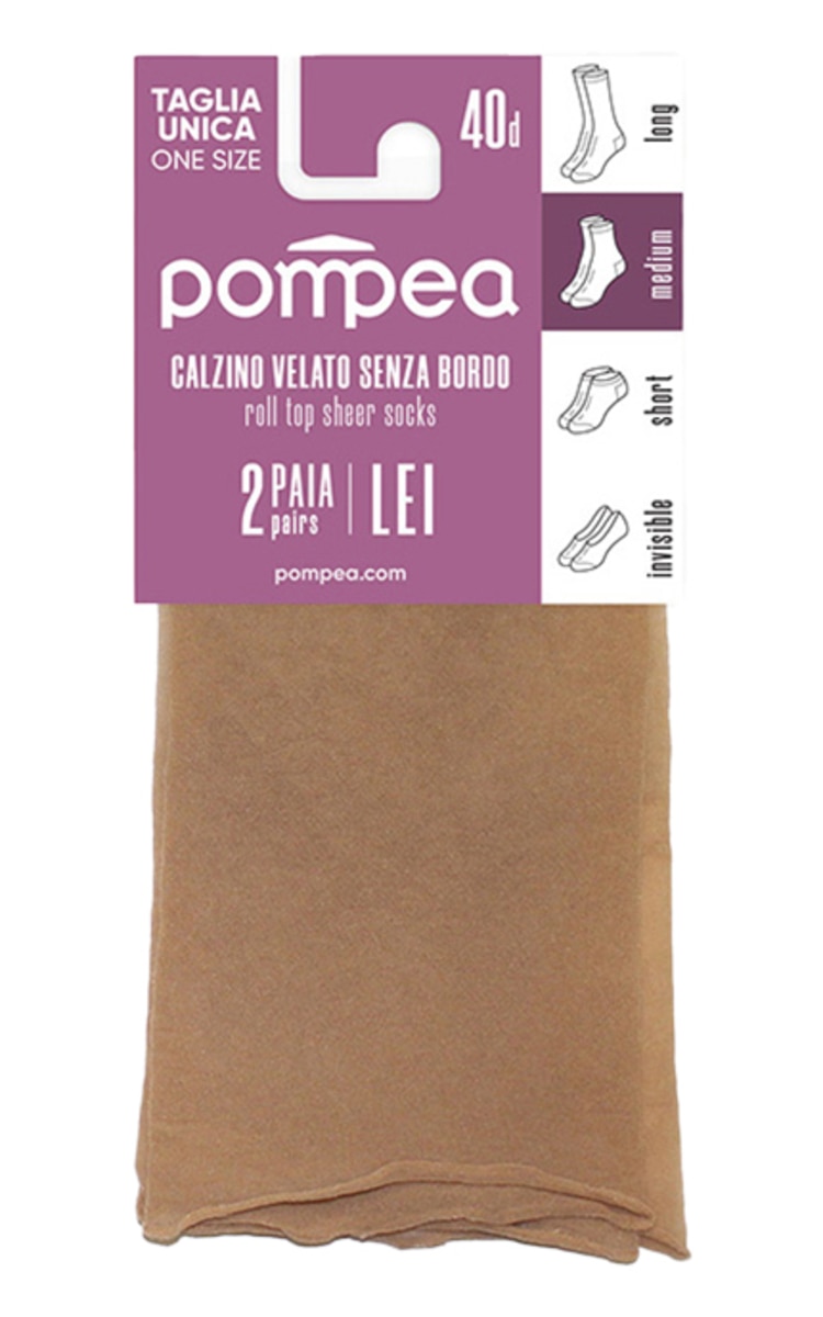 POMPEA POMPEA, AMBRATO, kojinės, 40 den, 2 poros 2 vnt.