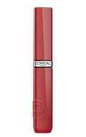 L'OREAL PARIS, INFAILLIBLE LAQUE RESISTANCE, skysti lūpų dažai, 215 DRUNK IN ROSE, 4.3 ml.