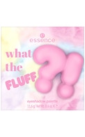  ESSENCE undefined ESSENCE, WHAT THE FLUFF?! EYESHADOW PALETTE, akių šešėlių palėtė, 01 COTTON CANDY SKIES, 11,6 g. 