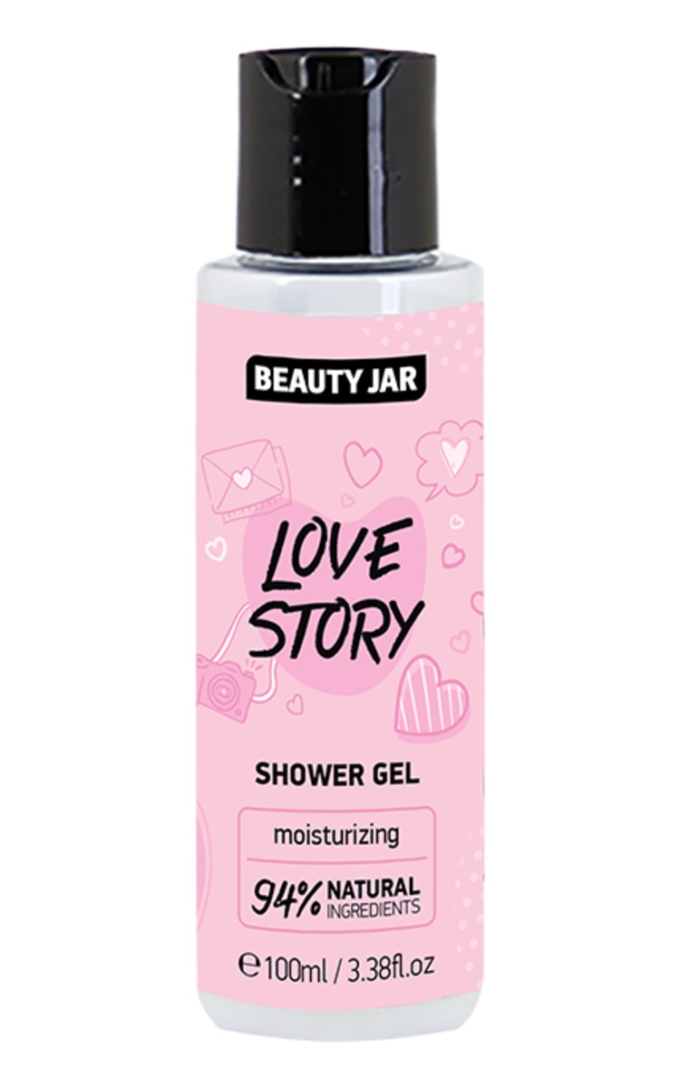 BEAUTY JAR, LOVE STORY, dušo želė, 100 ml.