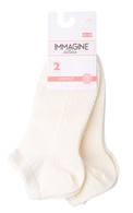 IMAGINE, ITATALIANA, moteriškos kojinės art. 972, MILK WHITE, 36-38, 2 poros