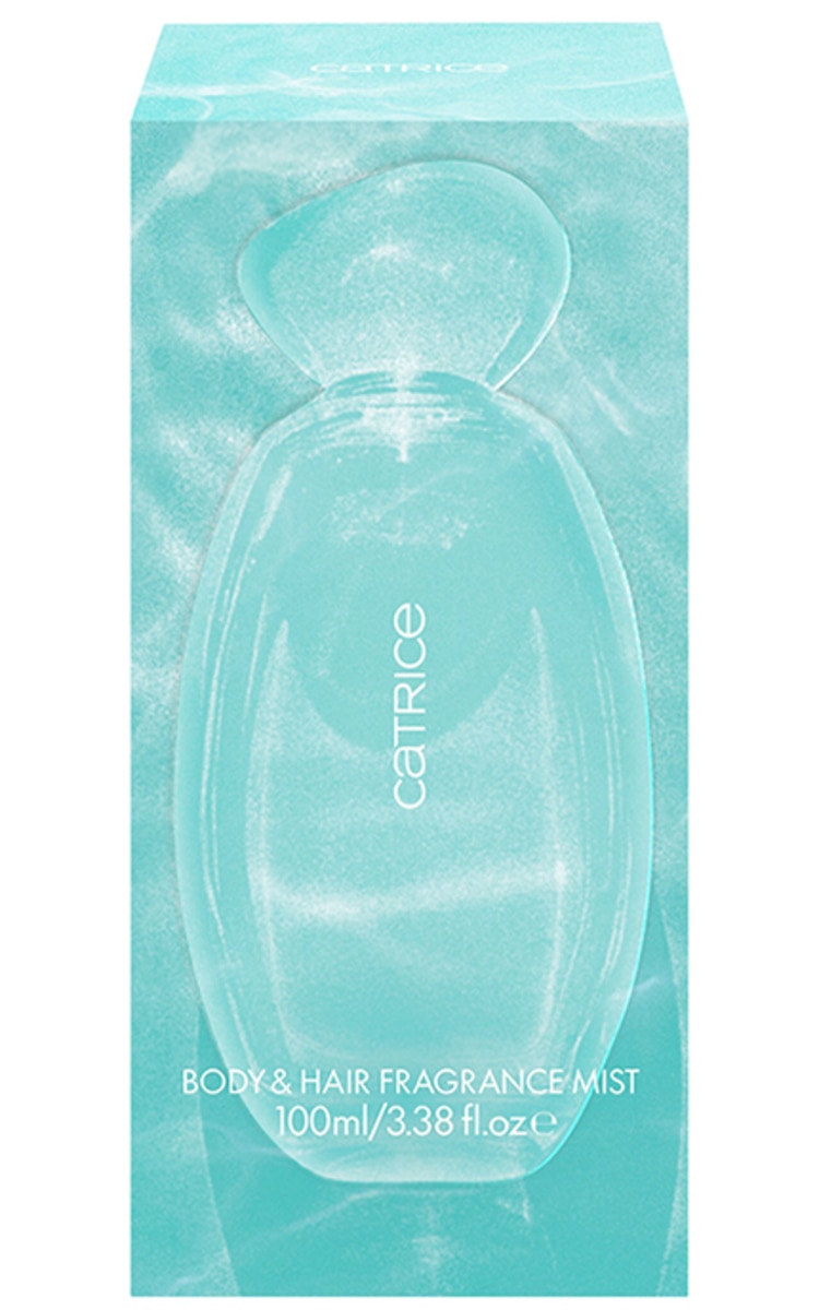 CATRICE CATRICE UNDERWATER SECRETS, BODY & HAIR FRAGRANCE MIST, kūno ir plaukų dulksna, C01 L'EAU SO MAGIC, 100 ml.
