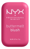 NYX, PROFESSIONAL MAKEUP BUTTERMELT BLUSH, 07 BUTTA WITH TIME, skaistalai, 5 g.