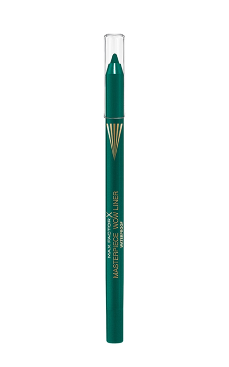 MAX FACTOR MAX FACTOR, MASTERPIECE WOW, gelinis akių pieštukas, 600 EMERALD GREEN, 1,2 g.