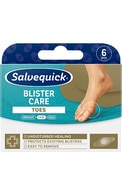  SALVEQUICK undefined SALVEQUICK, BLISTER CARE, pūslių priežiūros pleistrai kojų pirštams, 6 vnt.  