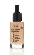 RIVAL DE LOOP, NUDE SERUM FOUNDATION, makiažo pagrindas, 01 LIGHT, 30 ml.