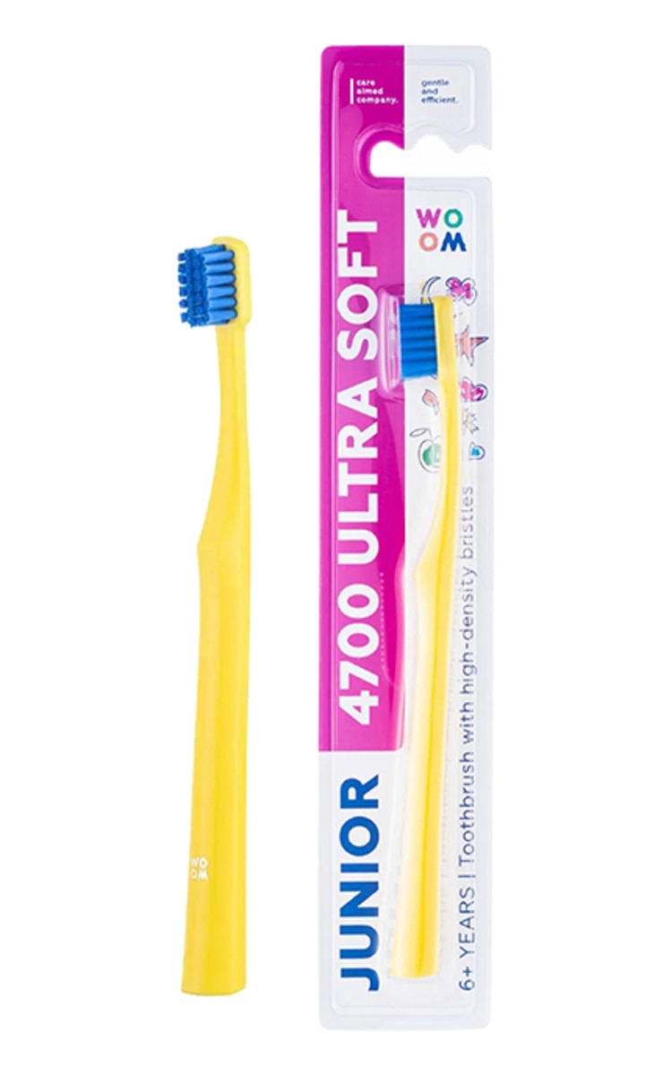 WOOM WOOM, 4700 ULTRA SOFT, minkštas dantų šepetėlis, 1 vnt.