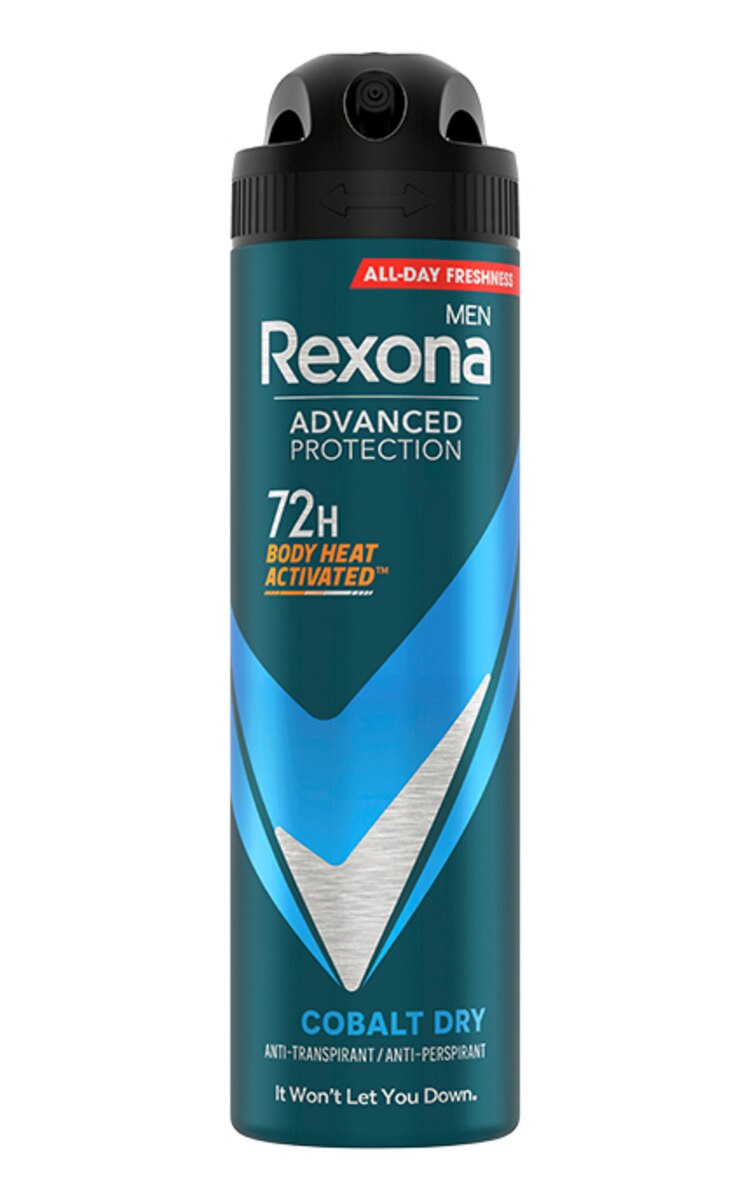 REXONA REXONA, COBALT DRY,  purškiamas vyriškas antiperspirantas, 150 ml 150 ml