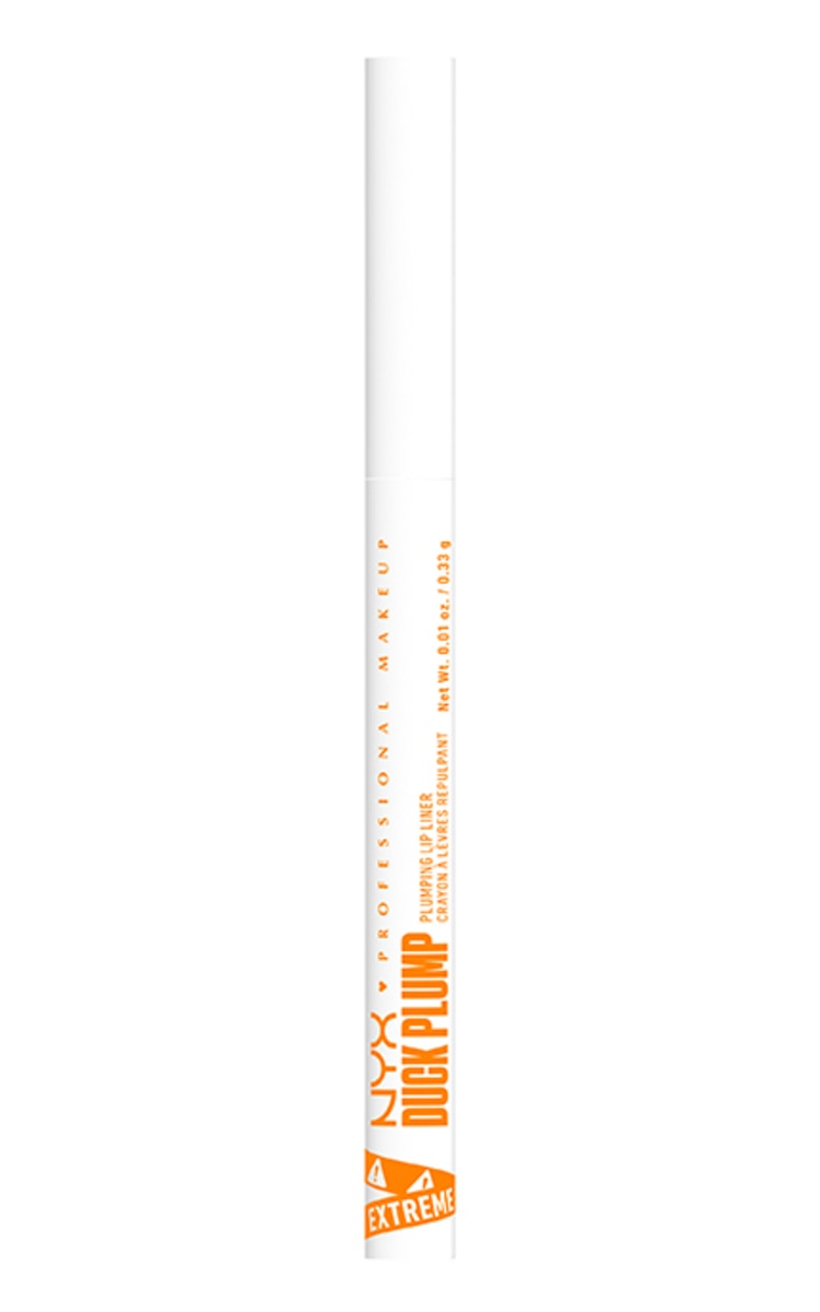 NYX PROFESSIONAL MAKEUP NYX PROFESSIONAL MAKEUP, DUCK PLUMP, putlinantis lūpų pieštukas, DUCKING CLEAR, 1 vnt. 01 COCONUT