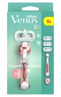  GILLETTE undefined GILLETTE, VENUS, EXTRA SMOOTH SENSITIVE, PLATINUM ROSEGOLD, skustuvas, 1 vnt. +3 galvutės 