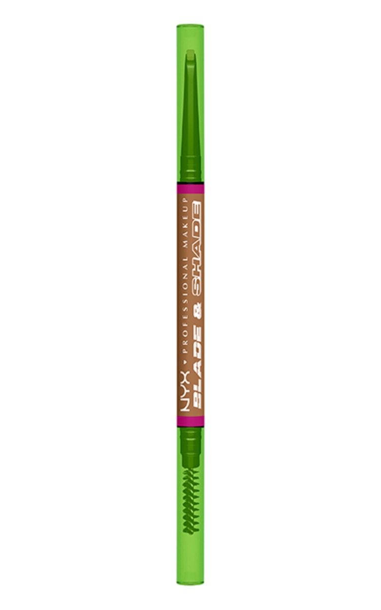 NYX PROFESSIONAL MAKEUP NYX PROFESSIONAL MAKEUP, BLADE & SHADE NANO BROW, mechaninis antakių pieštukas, ASH BLONDE, 1 vnt. ASH BLONDE