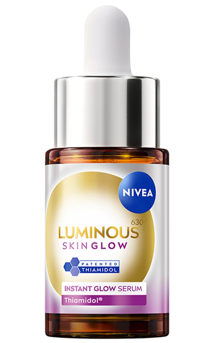 NIVEA NIVEA, LUMINOUS 630®, SKIN GLOW, švytėjimą skatinantis serumas, 15 ml.