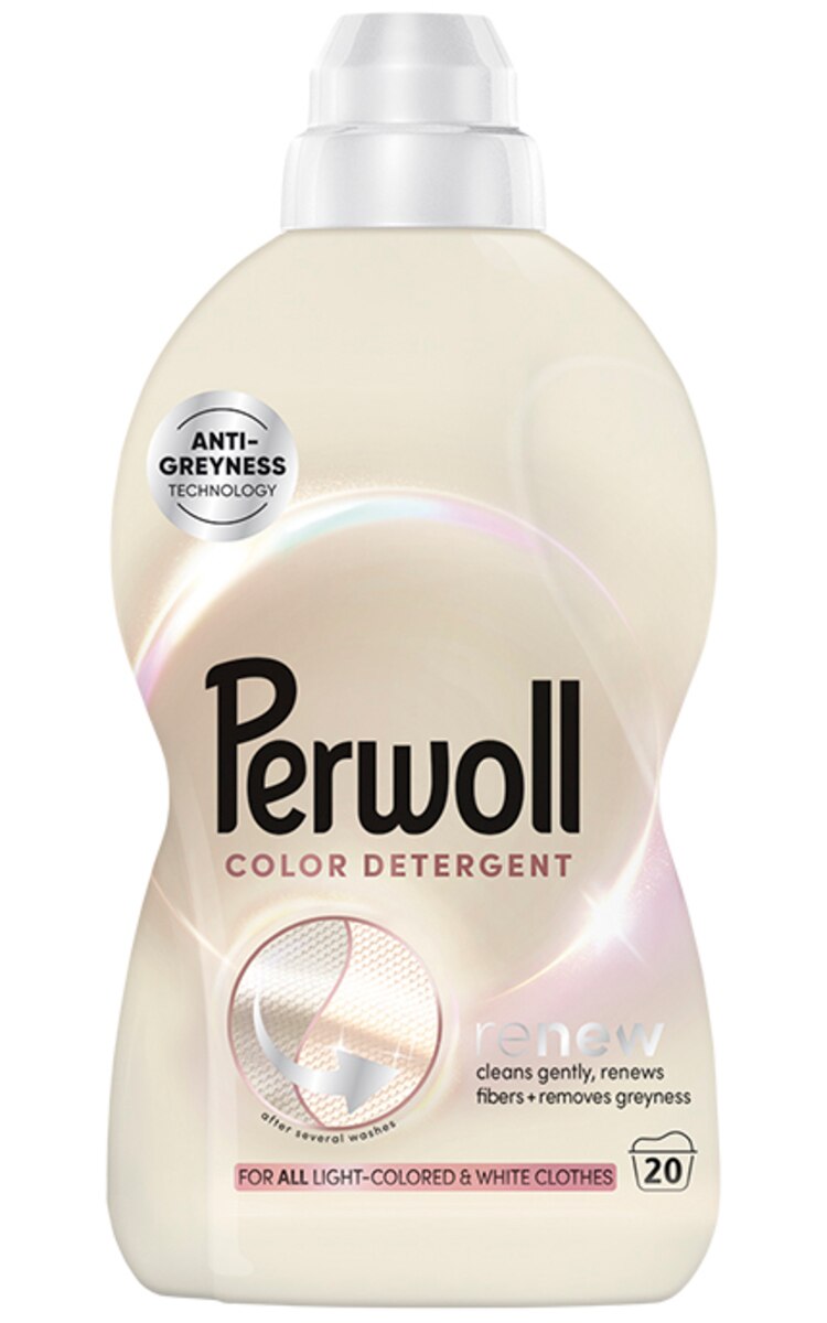 PERWOLL PERWOLL, LIGH COLORS, skystas skalbiklis, 1000 ml.