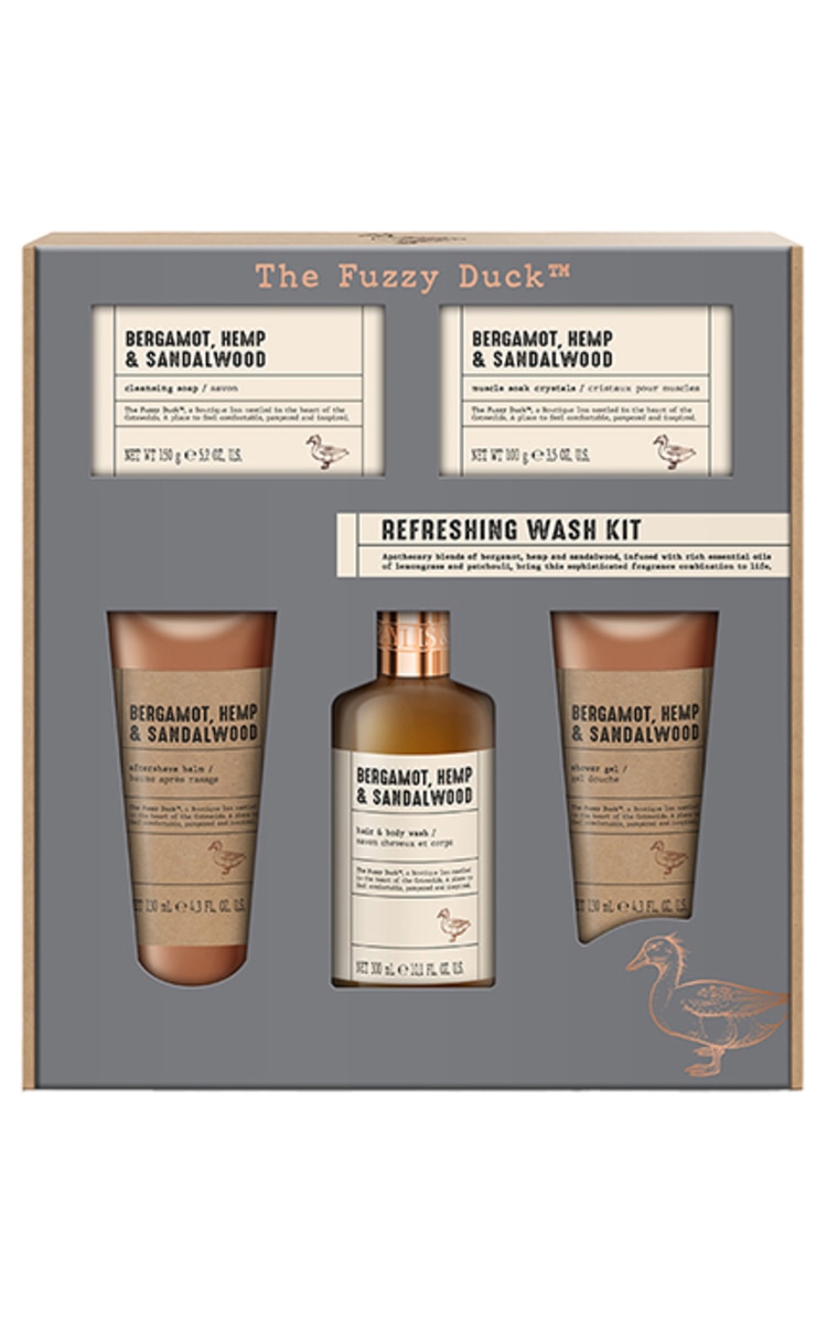 BAYLIS&HARDING BAYLIS & HARDING, THE FUZZY DUCK, REFRESHING WASH KIT , kūno priežiūros rinkinys vyrams, 1 vnt. 1 vnt.