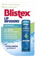  undefined undefined BLISTEX, LIP INFUSIONS, lūpų balzamas su hialuronu ir vitaminu F, 1 vnt.  