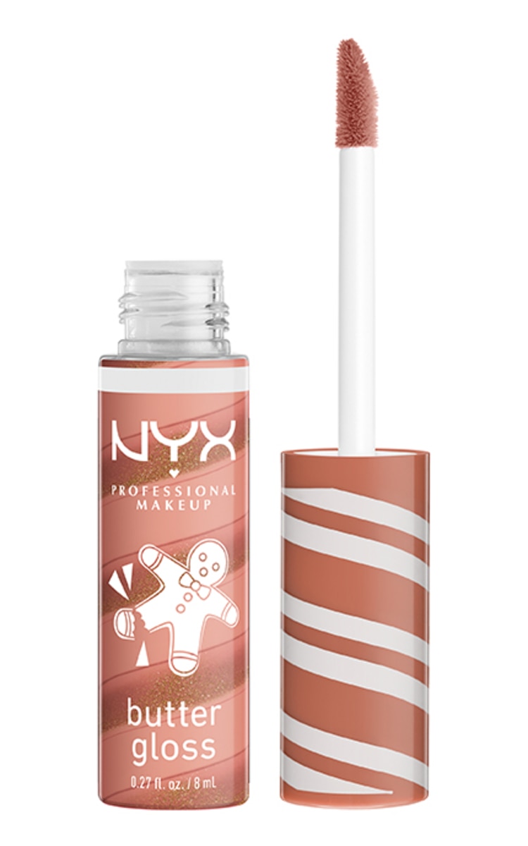 NYX PROFESSIONAL MAKEUP NYX PROFESSIONAL MAKEUP, BUTTER GLOSS SWIRL, lūpų blizgis, SUGAR COOKIE SWIRL, 15 g. SUGAR COOKIE SWIRL