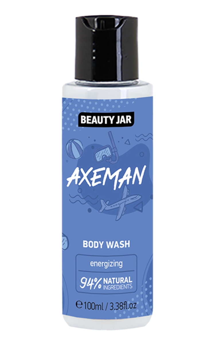 BEAUTY JAR, AXEMAN, kūno prausiklis vyrams, 100 ml.