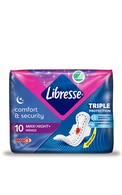  LIBRESSE undefined LIBRESSE, MAXI NIGHT, higieniniai paketai, 10 vnt.  
