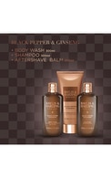 BAYLIS & HARDING, BLACK PEPPER & GINSENG MEN'S, LUXURY BATHING TRIO, dovanų rinkinys, 1 vnt.