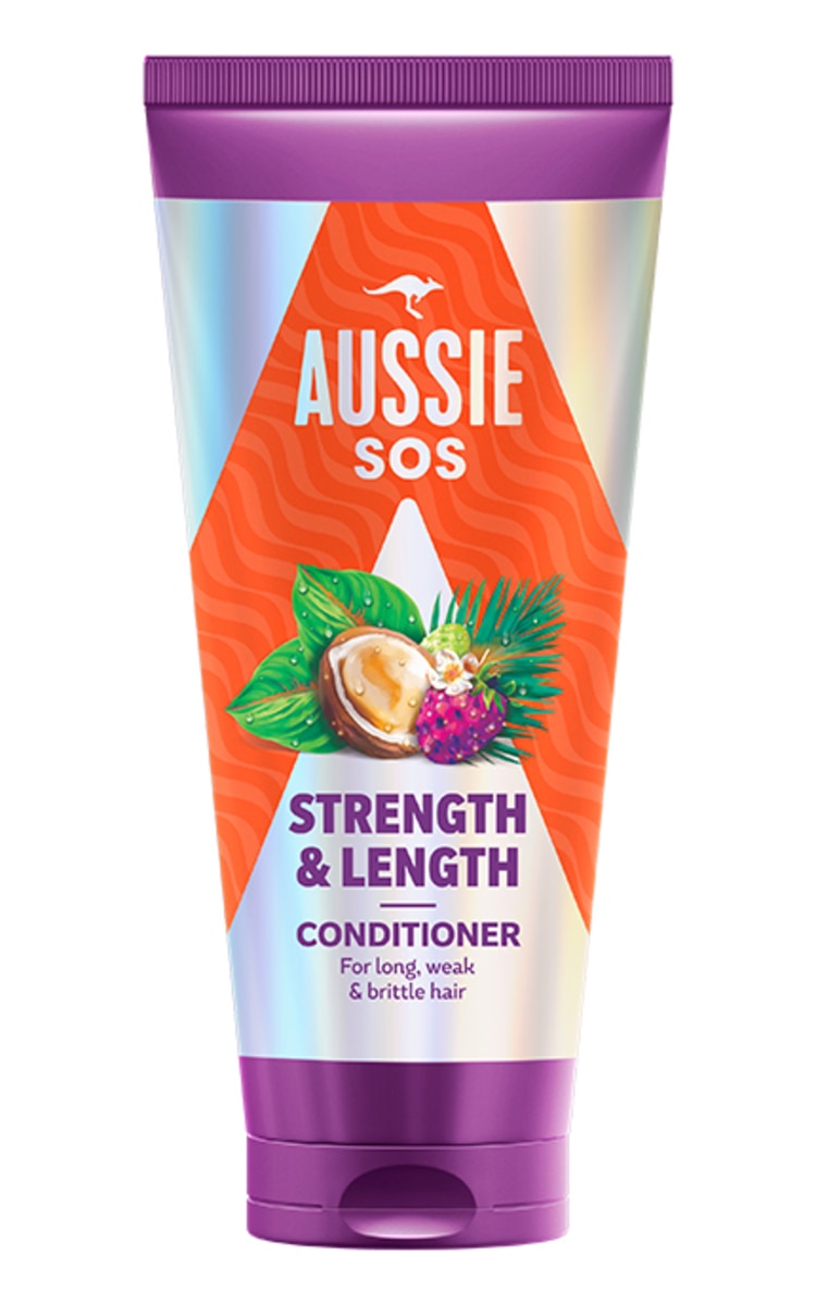 AUSSIE AUSSIE, SOS, STRENGTH & LENGTH, plaukų kondicionierius, 200 ml.