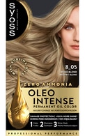  SYOSS OLEO INTENSE undefined SYOSS OLEO INTENSE, plaukų dažai, 8-05 Rusvai gelsvas, rink.  