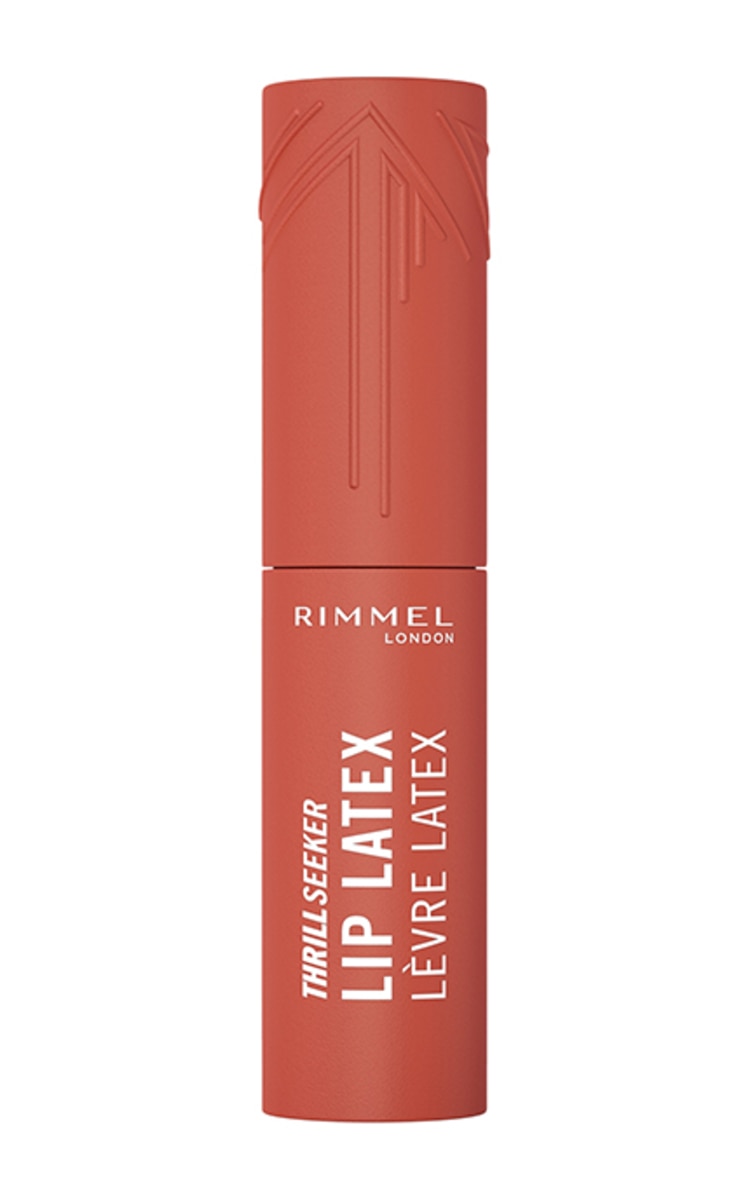 RIMMEL RIMMEL, THRILL SEEKER, LIP LATEX, skysti lūpų dažai, 200 SO PEACHY, 6 ml.