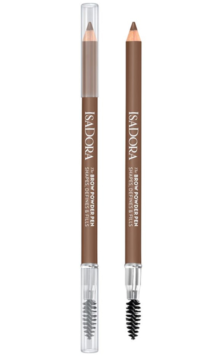 ISADORA ISADORA, BROW POWDER, antakių pieštukas, 04 LIGHT BROWN, 1,1 g. 04 LIGHT BROWN