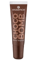ESSENCE, CHOCO BOMB, SHINY LIPGLOSS, lūpų blizgesys, 01 CHOCOHOLIC, 10 ml.