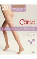  CONTE undefined CONTE, ACTIVE SOFT, moteriškos pėdkelnės, 20 den, 1 vnt. 