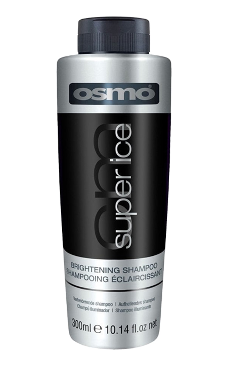 OSMO OSMO, SUPER ICE, BRIGHTENING SHAMPOO OS064280, šampūnas plaukams, neutralizuoja geltonus ir oranžinius tonus, 300 ml.